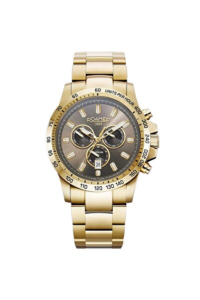 Roamer Mens Watch 861837 48 55 20, Quartz, 45mm, 10ATM