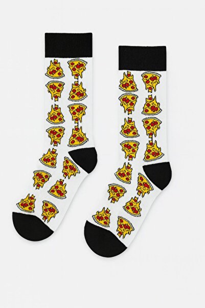 Socks Stations Men's 6-Piece Potato Patterned Colorful Socks Special Box