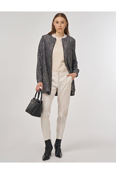 KYR Κρέμα μπουφάν με γιακά κολλεγίου