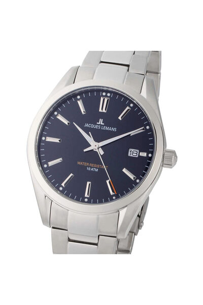 Jacques Lemans Ανδρικό Ρολόι 1-1859G, Quartz, 40mm, 10ATM