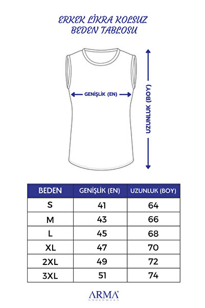 Arma Yıldız 2 Pieces Men's Black Crew Neck Sleeveless T-Shirt Undershirt Cotton Lycra Soft Flexible Fabric