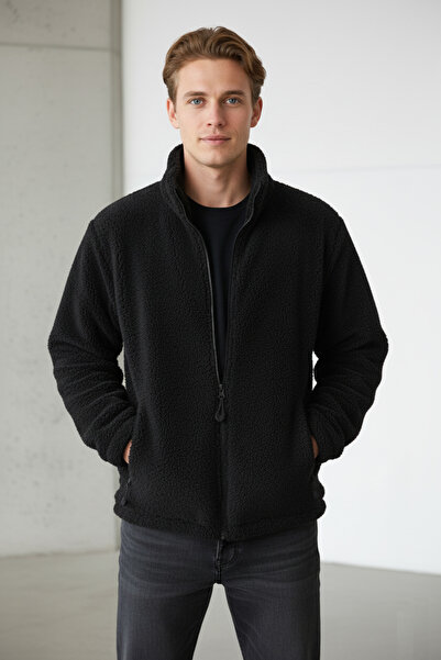 Fifty Color Оверсайз, на блискавці, з високим коміром, на резинці, плюшеве пальто