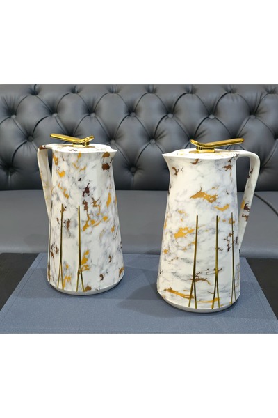 royal_camel طقم ترامس شاي وقهوة فاخر من رويال كاميل1+1لتر