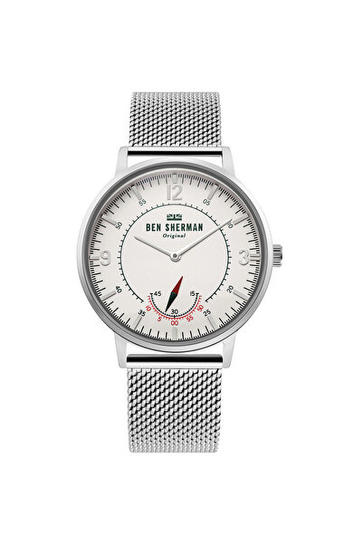 Ben Sherman Ceas bărbătesc Ben Sherman WB034SM, cuarț, 41mm, 3ATM