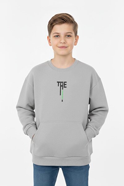 NEWKİDS Φούτερ για αγόρια με λαιμόκοψη και τσέπες καγκουρό