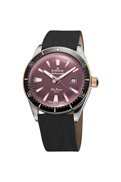 Edox Ladies Watch Edox 80131-357RNRC-VIO, Automatic, 38mm, 30ATM