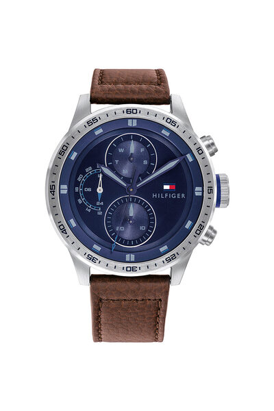 Tommy Hilfiger Ceas bărbătesc Tommy Hilfiger 1791807, cuarț, 46mm, 5ATM