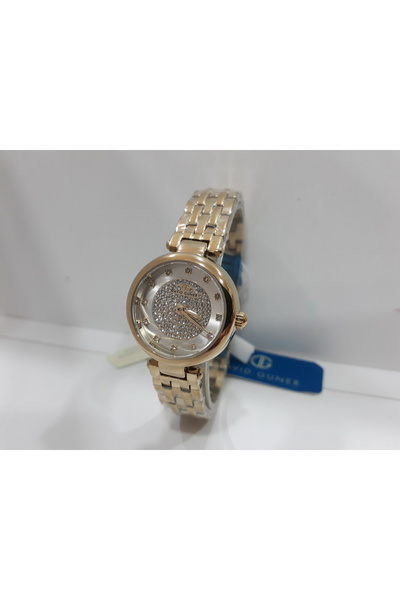 DAVID GUNER Dg-8738La-B1 Gold Women's Wristwatch