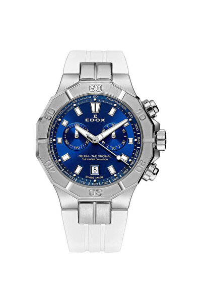 Edox Ceas bărbătesc Edox 10113-3CAB-BUIN, cuarț, 43mm, 20ATM