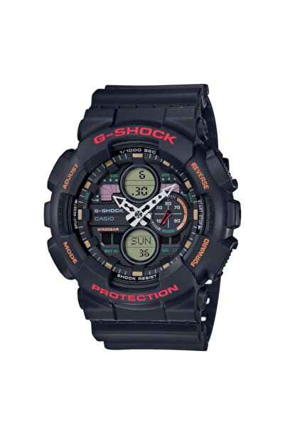 Casio Mens Watch GA-140-1A4ER, Quartz, 51mm, 20ATM