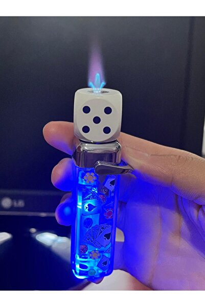 İNDİRİM CENTER Yeni Sıradışı Stres Çarklı Metal 3 Mod Led ışıklı Mükemmel Jet Çakmak