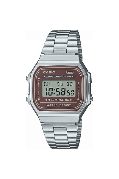 Casio Mens Watch A168WA-5AYES, Quartz, 36mm, 3ATM