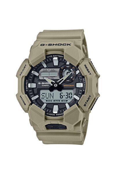 Casio Ceas bărbătesc GA-010-5AER, cuarț, 52mm, 20ATM