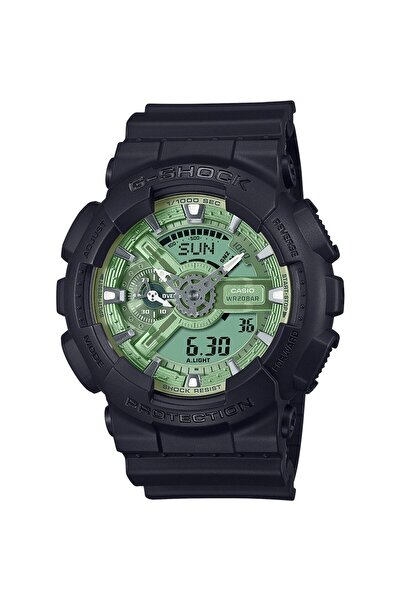 Casio Mens Watch GA-110CD-1A3ER, Quartz, 51mm, 20ATM