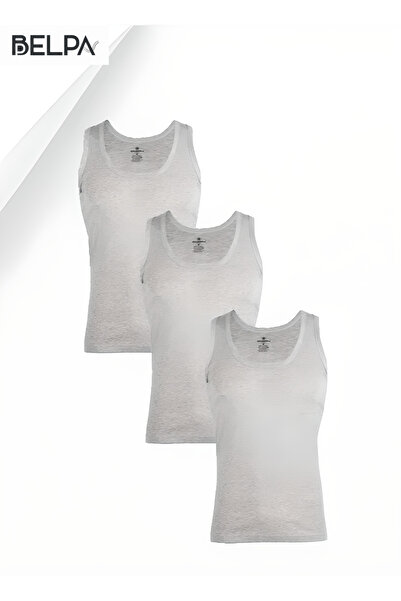 belpa Ceylanoğlu Ribana Men's Undershirt 6-Pack 100% Cotton