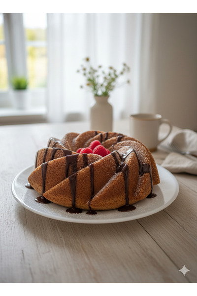 Generic Granite Cake Mold Flower Shape 25 CM