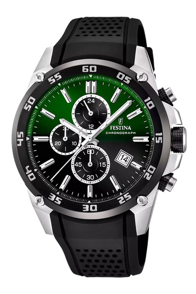 FESTİNA Ceas bărbătesc F20330/B, cuarț, 47mm, 10ATM