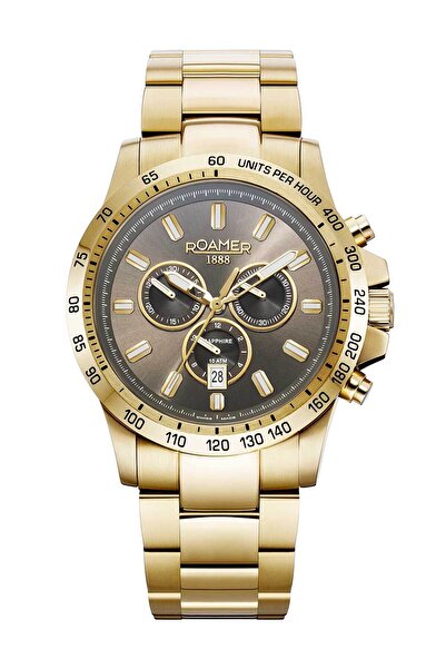 Roamer Mens Watch 861837 48 55 20, Quartz, 45mm, 10ATM