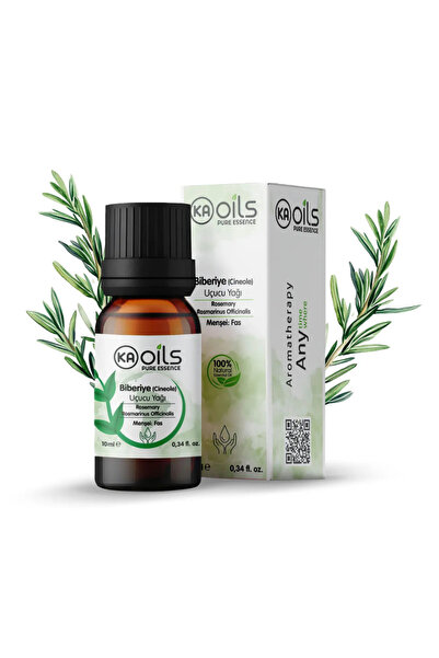 KAOils Pure Essence Biberiye Uçucu Yağı 10 ml - Rosemary Essential Oil %100 S...