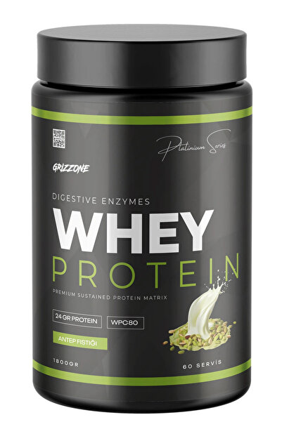 GRIZZONE WHEY PROTEIN PRO WPC80 1800 GR 60 SERVIS ANTEP FISTIĞI AROMALI