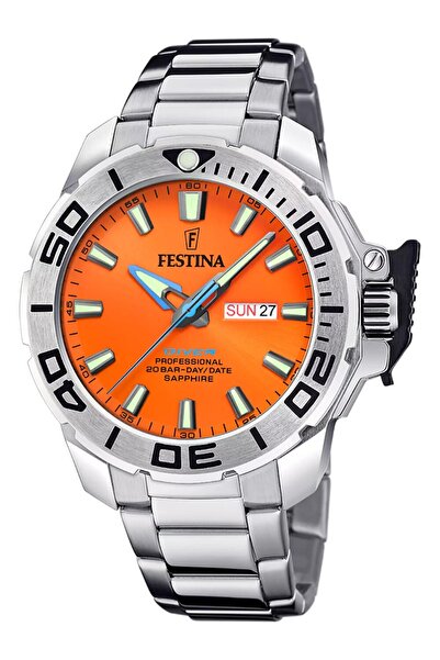 FESTİNA Ceas bărbătesc F20665/5, cuarț, 46mm, 20ATM