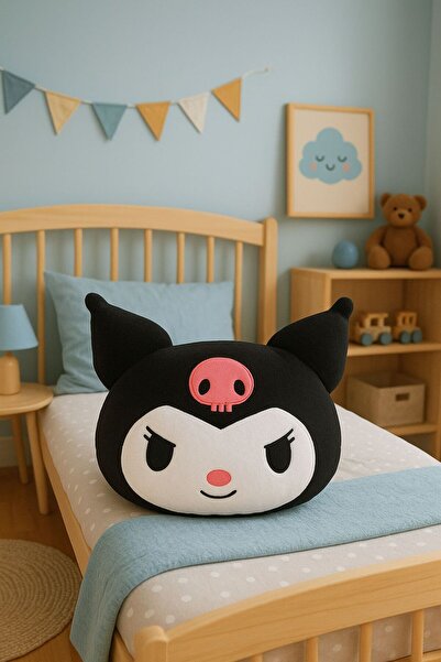 by ballı biocotton Kuromi Sevimli Hediyelik Peluş Yastık