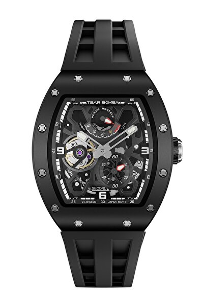Tsar Bomba Ανδρικό Ρολόι TB8212C-02, Αυτόματο, 50mm, 5ATM