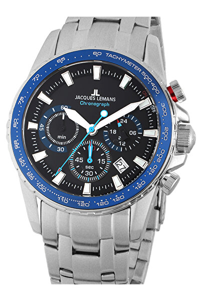 Jacques Lemans Ceas bărbătesc Jacques Lemans 1-2099E, cuarț, 42mm, 10ATM