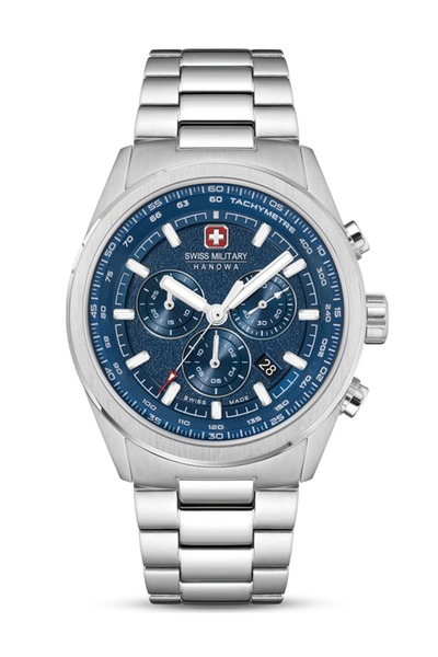 SWISS MILITARY HANOWA Ανδρικό Ρολόι Swiss Military SMWGI0004205, Quartz, 43mm...