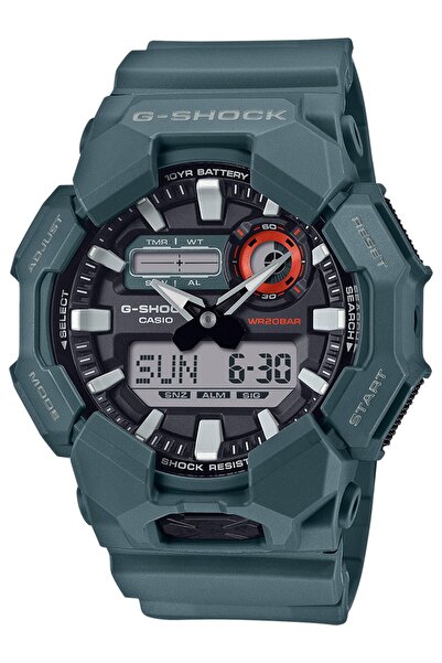 Casio Mens Watch GA-010-2AER, Quartz, 52mm, 20ATM