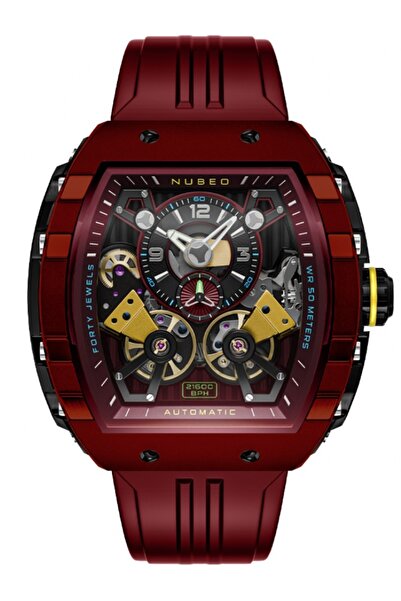 Nubeo Ceas bărbătesc Nubeo NB-6100-04, Automat, 48mm, 5ATM