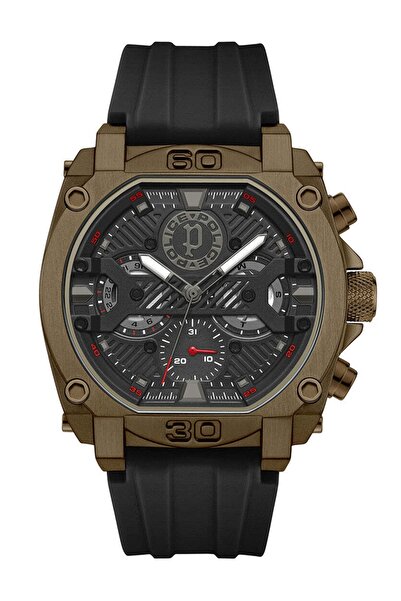 Police Ανδρικό Ρολόι Police PEWGQ0040003, Quartz, 45mm, 5ATM