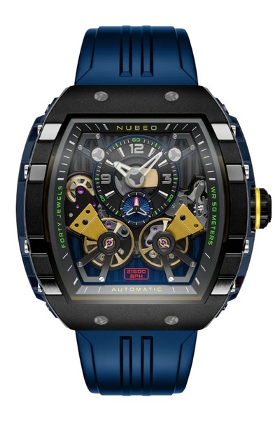 Nubeo Ceas bărbătesc Nubeo NB-6100-01, Automat, 48mm, 5ATM