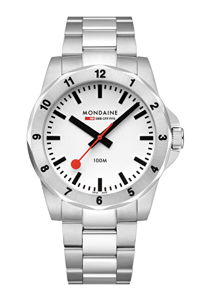 MONDAINE Ceas bărbătesc MSN.4211B.SK, cuarț, 42mm, 10ATM