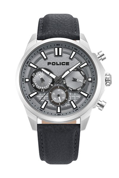 Police Ανδρικό Ρολόι Police PEWJF0021001, Quartz, 44mm, 5ATM