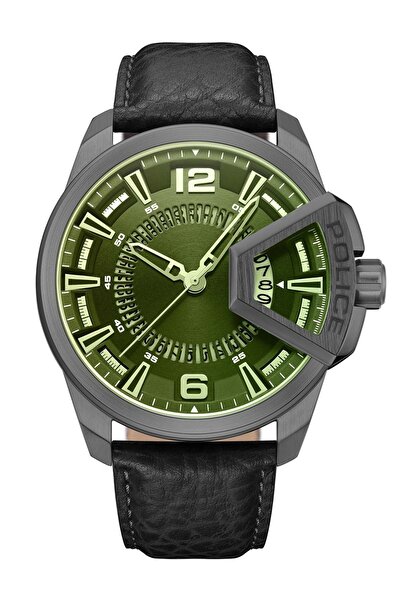 Police Mens Watch Police PEWJB0005603, Quartz, 46mm, 5ATM