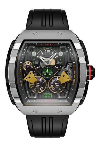 Nubeo Ceas bărbătesc Nubeo NB-6100-02, Automat, 48mm, 5ATM