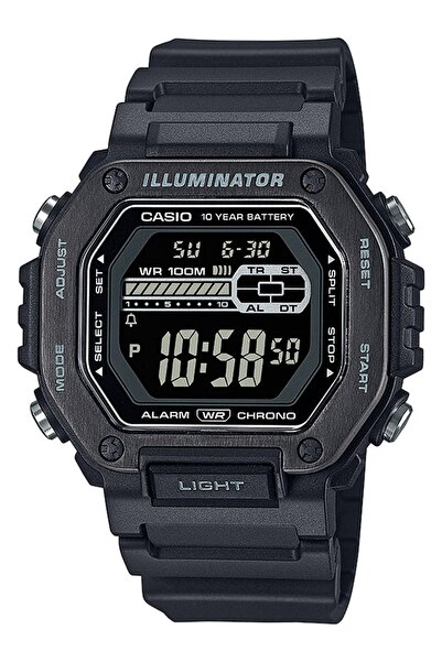 Casio Mens Watch MWD-110HB-1BVEF, Quartz, 47mm, 10ATM