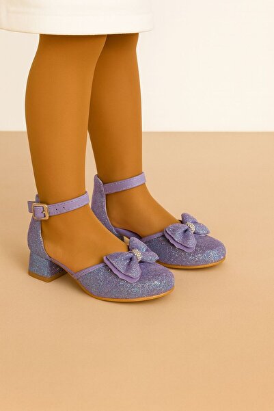 PARLAVERA Girl's Labubu Printed Heeled Shoes