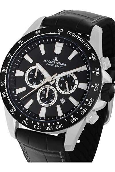 Jacques Lemans Ceas bărbătesc Jacques Lemans 1-2140A, cuarț, 48mm, 10ATM
