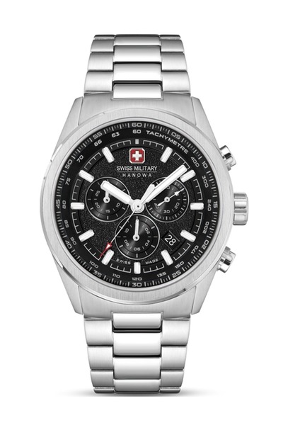 SWISS MILITARY HANOWA Ανδρικό Ρολόι Swiss Military SMWGI0004204, Quartz, 43mm...
