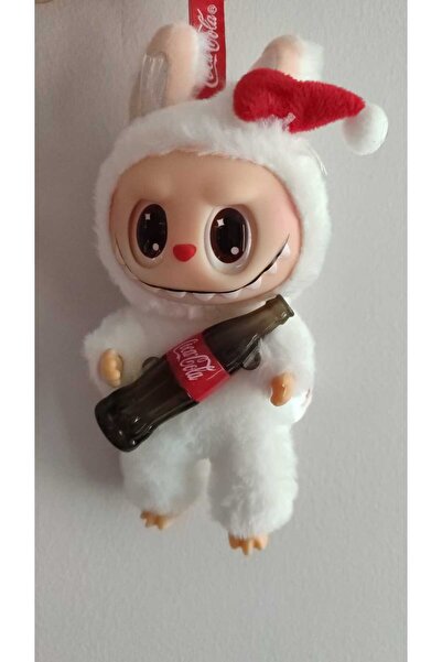 FAMEMUS ACCESSORY Kolalı Labubu 17 cm peluş Görsel ile birebir gelmektedir.