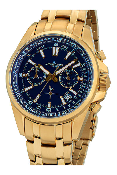 Jacques Lemans Ceas bărbătesc Jacques Lemans 1-2117O, cuarț, 44mm, 20ATM