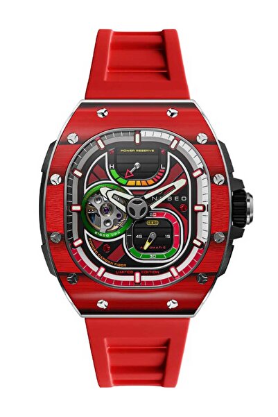 Nubeo Mens Watch Nubeo NB-6105-03, Automatic, 44mm, 5ATM