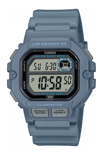 Casio Mens Watch WS-1400H-2AVEF, Quartz, 44mm, 10ATM