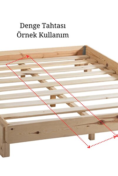 RENAZZO Ahşap Karyola Denge tahtası 13 cm Yedek Parça