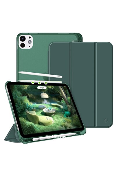 UnDePlus iPad Pro 13Inch M4/M5 Case Flip Cover with Pen Slot Pc Case 2024/2025 Compatible