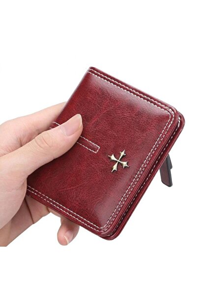baellerry Vegan Leather Coin Compartment Mini Women's Wallet with Plenty of Card Holders