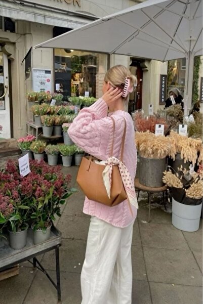 CANTACOMBINE Geantă Cyme Mini Pinterest pentru femei, maro