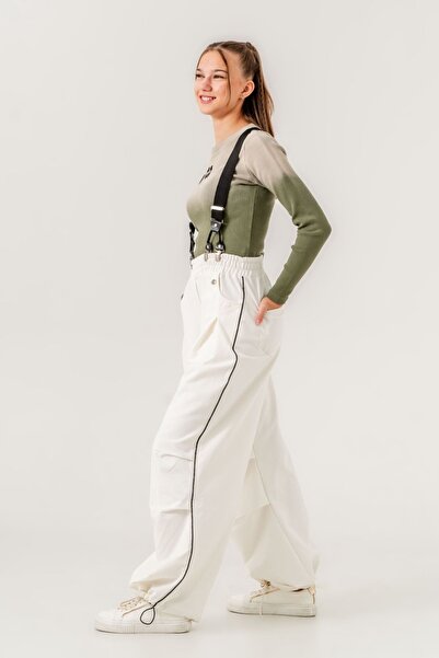 HAUSEkids 9-15 Years Butterfly Love Girl's 3-Piece Set -Khaki/Ecru-